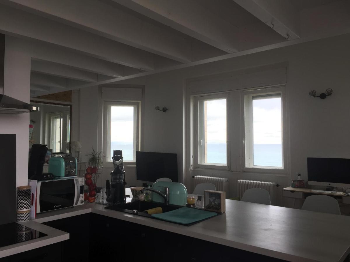 1Ere Ligne Mer Appartement 7 Personnes. Биарриц Экстерьер фото
